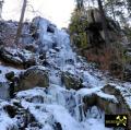 Blauenthaler Wasserfall bei Blauenthal nahe Eibenstock, Erzgebirge, Sachsen - 8. Februar 2023 (5).JPG